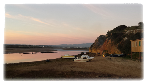 Fisherman’s hut on the estuary