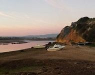 Fisherman's cottage on the estuary walk
