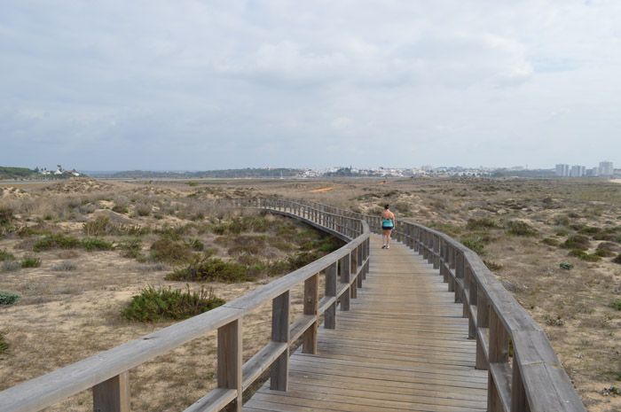 Alvor the boardwalk