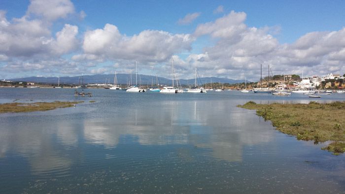 Alvor Estuary  and marina